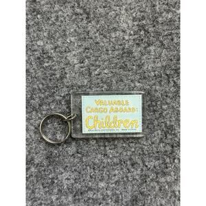 Russ Berrie And Company Inc. Vtg 90’s “Valuable Cargo Aboard” Keychain (3.5”)